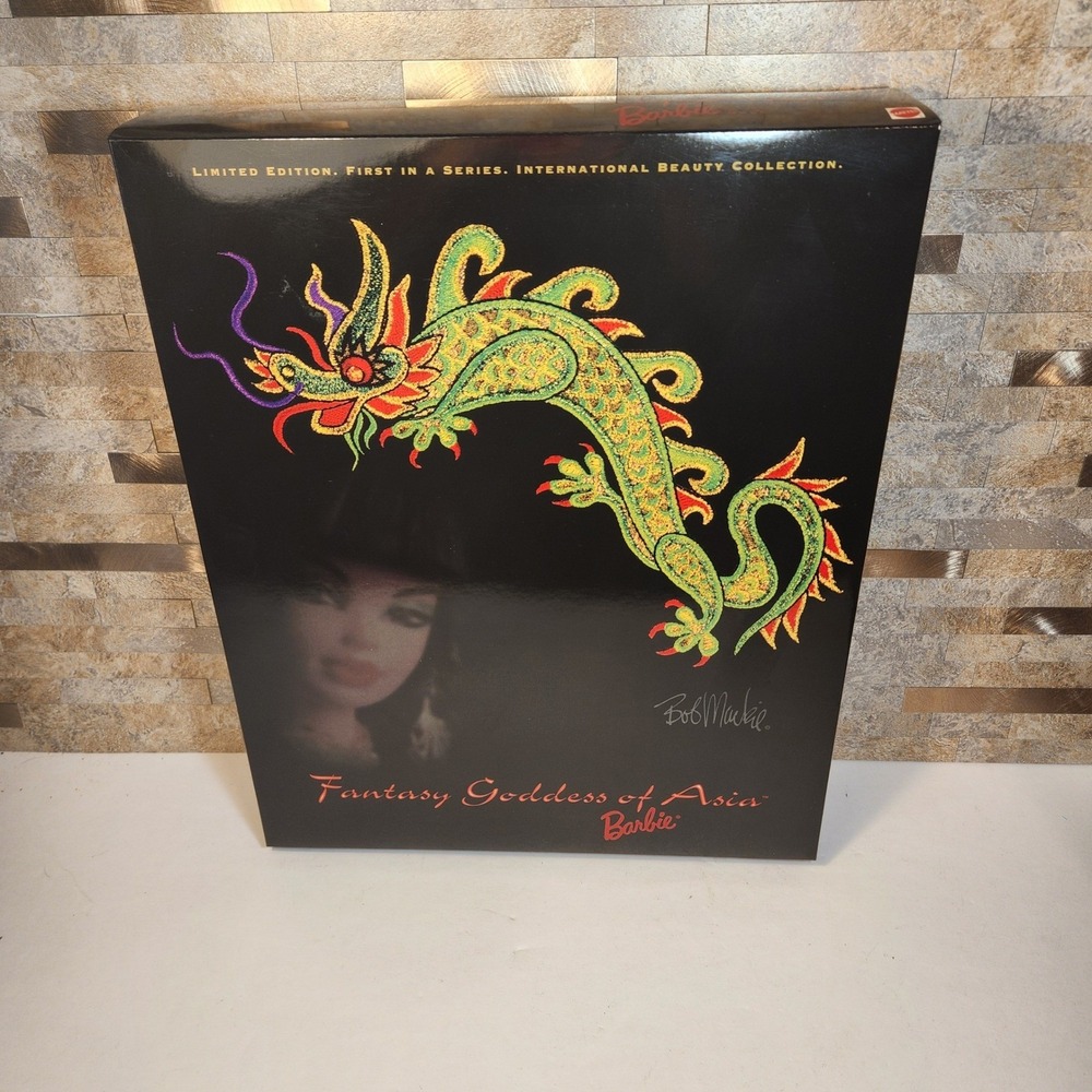 Bob Mackie Fantasy Goddess of Asia Barbie Limited Edition 1998 Mattel 20648 NRFB
